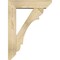 Ekena Millwork Olympic Slat Rough Sawn Bracket w/ Offset Brace, Douglas Fir, 6"W x 22"D x 30"H BKT0604X22X30OLY06RDF - alternate 3